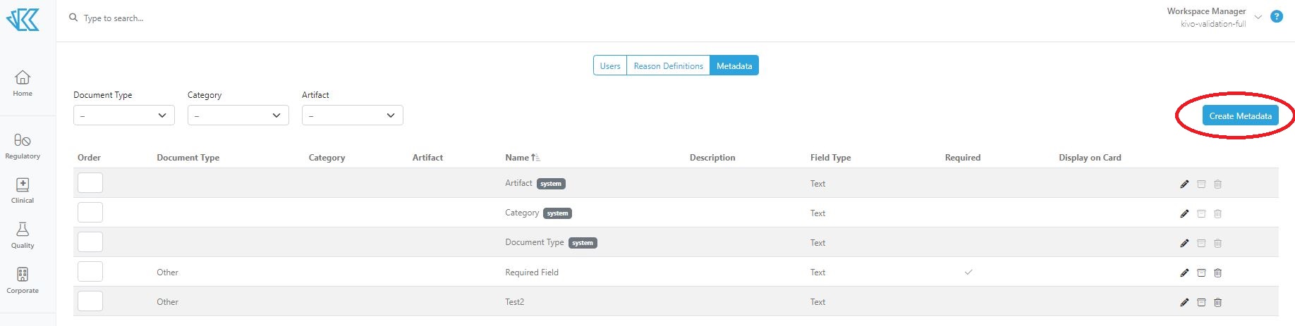 Create Custom Metadata Fields – Kivo